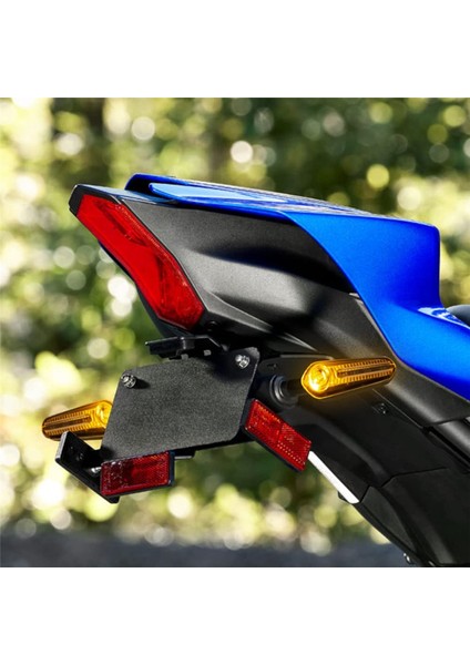 Dönüş Sinyal Lambası, MT07 Tracer 700 900 Xj6 Fz6 MT09 MT10 LED Dönüş Sinyal Gösterge Lambası Yzf R15 R1 R3 R6 R7 R9 R25 Fz1, Siyah (Yurt Dışından)