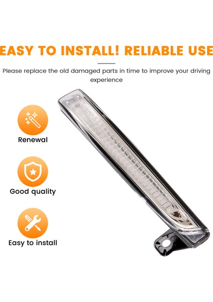 Araba Dikiz Aynası Işığı, Cruze J300 2009 - 2015 Araba LED Dikiz Aynası Işığı Dönüş Sinyali 94537660 Sol, Siyah ve Beyaz (Yurt Dışından) indirimleri