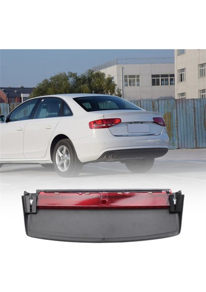 Üçüncü Kuyruk LED Fren Lambası, Araba 3. Üçüncü Fren Durdurma Lambası 8K5945097 A4 4 S4 B8 2009-2015 Arka Yüksek Sinyal LED Lambası, Kırmızı ve Siyah (Yurt Dışından)