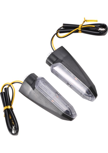 Dönüş Sinyal Lambası, Motosiklet LED Dönüş Sinyal Lambaları Lambaları Yan Gösterge CB125/CBR650R/CBF/X-ADV /cb 150R 300R/CB 1000R,SIYAH (Yurt Dışından)