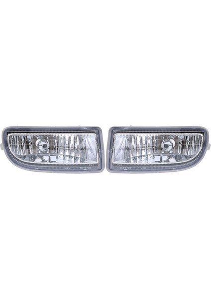 Koşu Işıkları, Land Cruiser 100 LC100 FJ100 1998-2007 Sis Farları Sürüş Merceği Için Sis Farları Lambası 8122160042 8121160122, Şeffaf (Yurt Dışından)