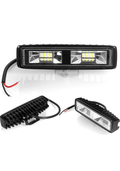 Genel Çalışma Işığı, 48W LED Işık Çalışma Lambası Sürüş Sis Offroad Suv 4WD Atv Tekne Otomobil Kamyon, Siyah (Yurt Dışından) fiyatları