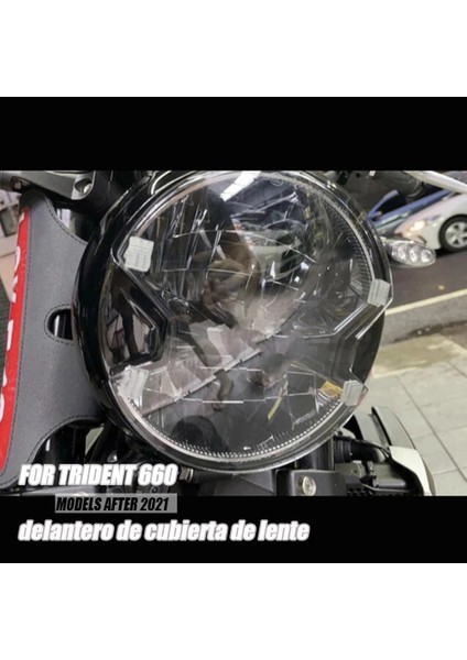 Far Izgarası Kapağı,motosiklet Far Koruma Kapağı Ön Trident 660 TRIDENT660 2021-2022 Dumanlı Gri,dumanlı Gri (Yurt Dışından) fiyatları