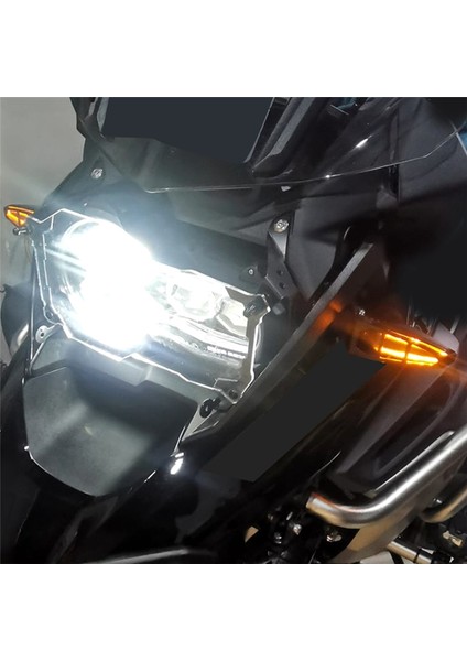 Sinyal Lambası, Ön LED Sinyal Lambası Gösterge Işıkları Flaşör Sinyal Lambası R1250GS S1000XR F900R Motosiklet Aksesuarları Için, Gösterildiği Gibi (Yurt Dışından)