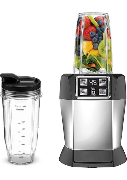 Ninja Için Aksesuarlar,paket Yedek 24 Oz Blender Kapları Kapaklı Auto Iq BL450 BL480 NN102 Aksesuarları (Yurt Dışından)