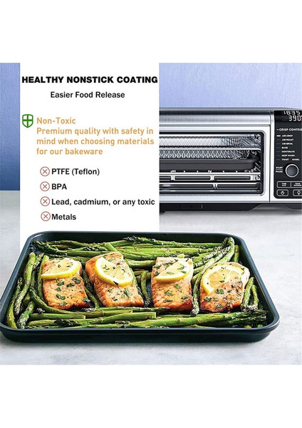 Ninja Için Aksesuarlar,hızlı ve Kolay Sac Tava SP100/SP101B1/SP101C Için Foodi Dijital Hava Fritöz Fırın Tepsisi (Yurt Dışından)