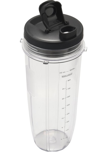 Ninja Için Aksesuarlar,meyve Sıkacağı Aksesuarları 32OZ Bardak ve Ağız Kapağı BL480 / BL490 BL640 BL680 Auto Iq Serisi (Yurt Dışından)
