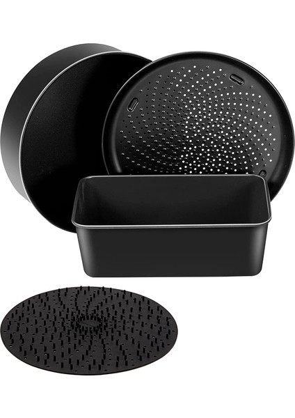 Ninja Için Aksesuarlar,foodi 6.5, 8qt Pişirme Seti, Aksesuar Tencere, Çok Amaçlı Tava ile Yapışmaz Pişirme Kabı, Gevrekleştirme Tavası, Ekmek Tavası (Yurt Dışından)