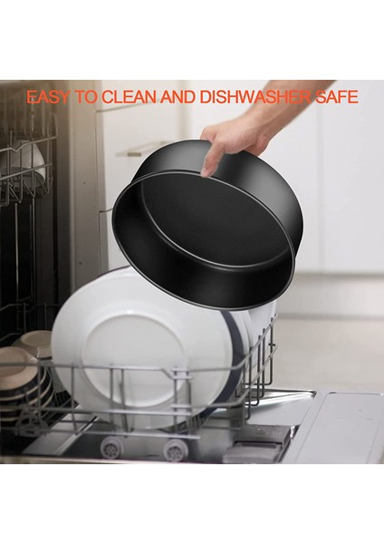 Ninja Için Aksesuarlar,foodi 6.5, 8qt Pişirme Seti, Aksesuar Tencere, Çok Amaçlı Tava ile Yapışmaz Pişirme Kabı, Gevrekleştirme Tavası, Ekmek Tavası (Yurt Dışından)