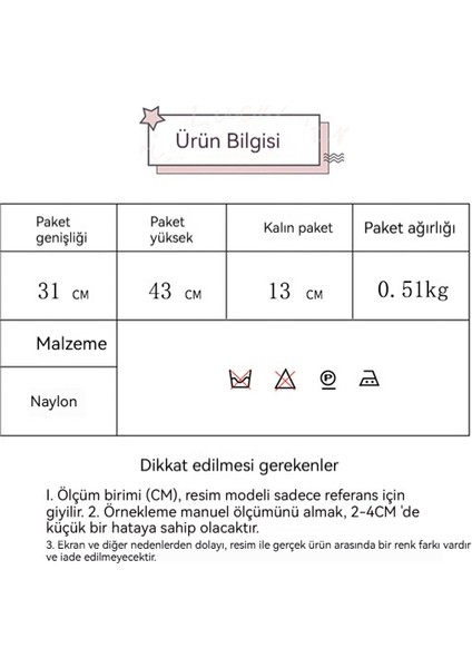 Sırt Çantası Kız Öğrenci Çantası Ilköğretim ve Ortaokul (Yurt Dışından)