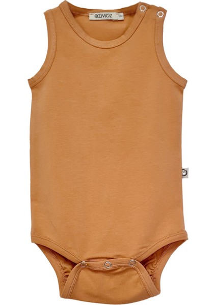 Kolsuz Turuncu Unisex Bebek Body