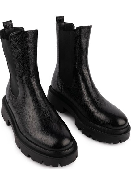 Modern Chelsea Bot Siyah Floter 1561