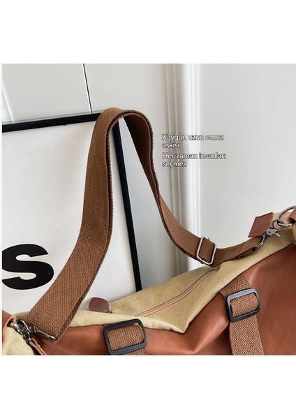 Moda Eğlence Seyahat Büyük Kapasiteli Crossbody Çanta Tote Çantası (Yurt Dışından)