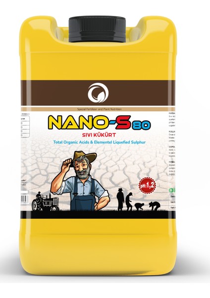 Sıvı Kükürt Nano S 5 Litre