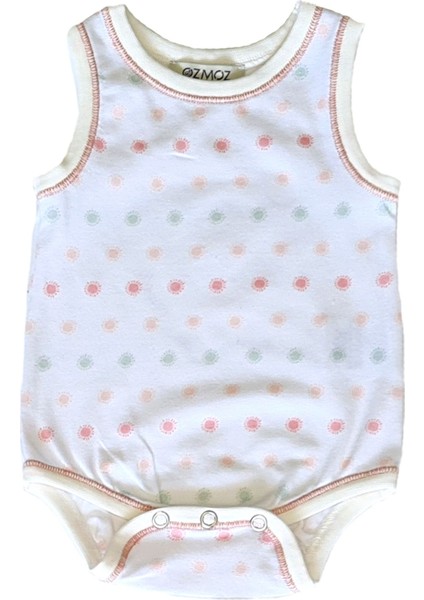 Güneş Desenli Kız Bebek Atlet Body