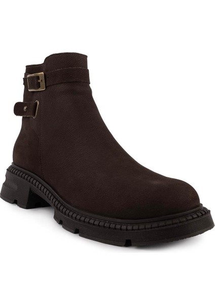 Modern Nubuk Termo Taban Bot Kahve Nubuk 36-50