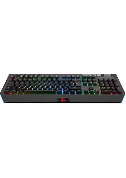 KB-R105 EXHERO Full RGB Ledli Outemu Blue Switch 5 Makro Tuşlu Gaming Klavye