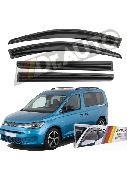 Volkswagen Caddy 2021 ve Sonrası Cam Rüzgarlığı 4 Lü