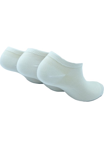 Kadın Bambu Patik Çorap - 3'lü Paket (Beden 36-41)