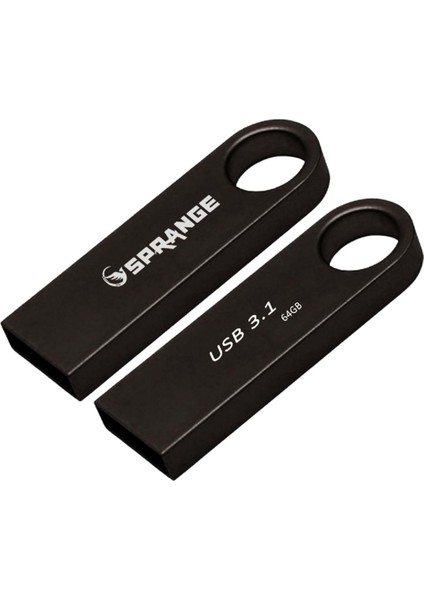 SU64 USB 3.1 Metal Kasa 64GB Flash Disk