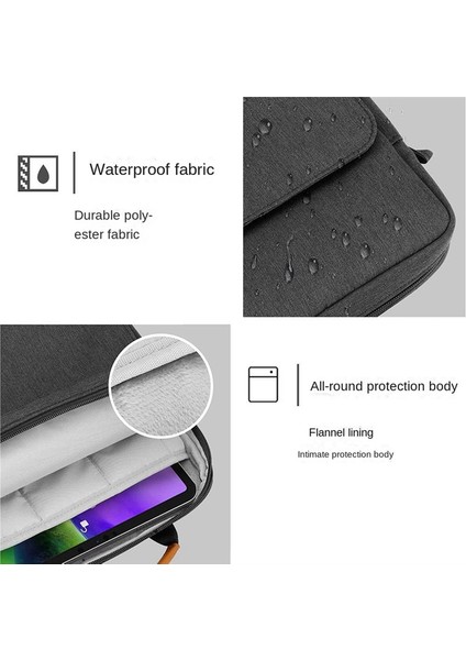 Macbook Pro 13 13 Inç Taşınabilir Laptop Çantası, Gri (Yurt Dışından) fırsatları