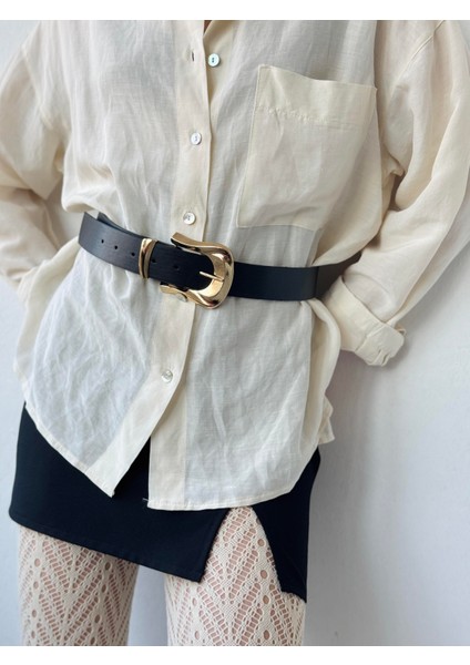 Tokalı Suni Pantolon Kemeri, Ceket Kemeri, Elbise Kemeri, Gömlek Kemeri Kadın Siyah modelleri