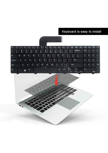 Dell N5110 M501Z M5110 M511R 15R Için Dizüstü Bilgisayar Dahili Klavye (Yurt Dışından)