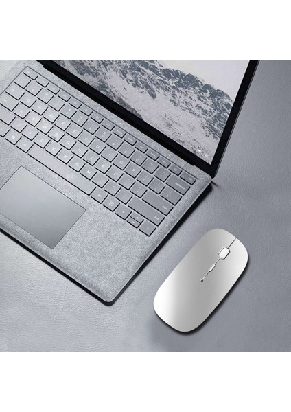 Surface Go Pro x Şarj Edilebilir Için Kablosuz Bluetooth Fare (Altın) (Yurt Dışından)