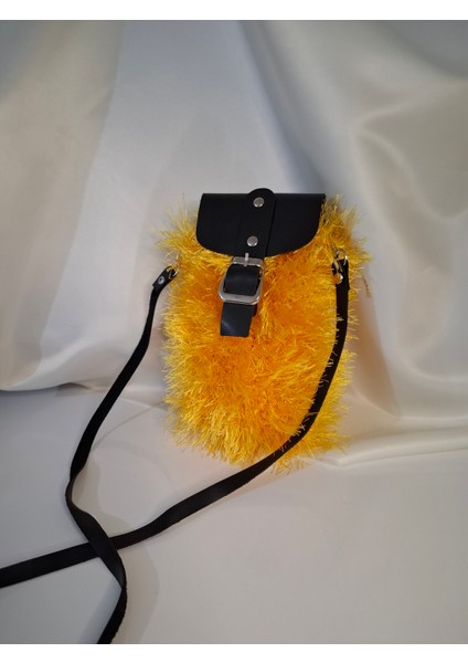 Tasarım Teddy Peluş Omuz Çantası