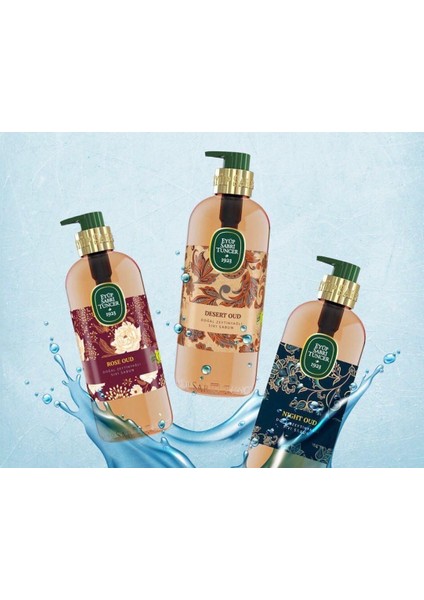 Oud Sıvı Sabun Desert Oud, Rose Oud, Nıgt Oud 500 ml