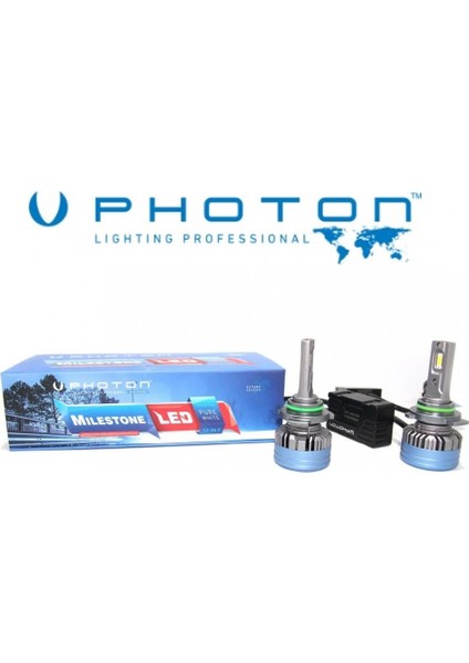 Hır2 9012 LED Xenon Photon Mılestone Oto Ampulü