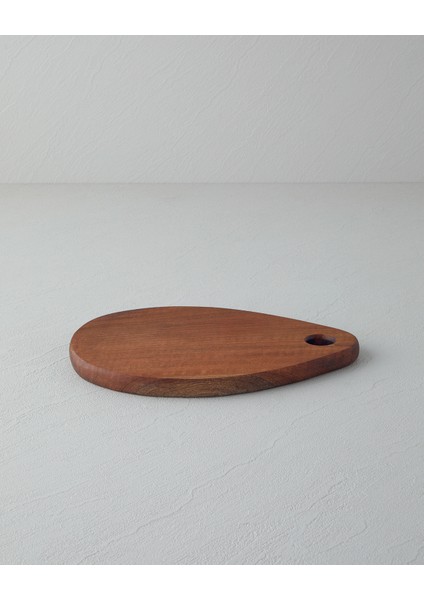 Rustic Iroco Sunum Tahtası 25X17 cm Kahverengi