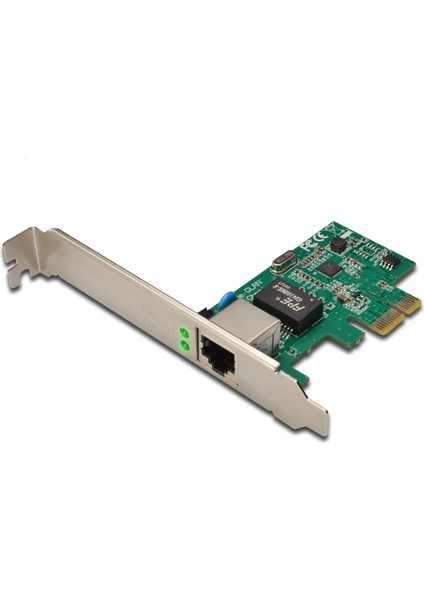 DN-10130-1 1 Port 10-100-1000 Mbps Gigabit PCI Express  32-bit, Realtek RTL8168E