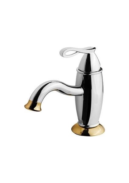 Golden Lavabo Bataryası Krom-Altın