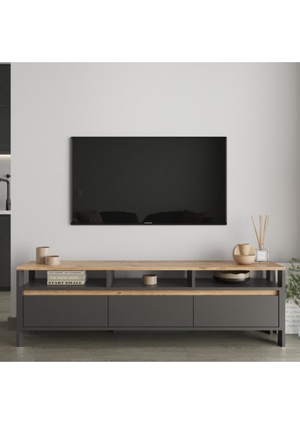 Atlas 3 Kapaklı Tv ÜNITESI,160 cm