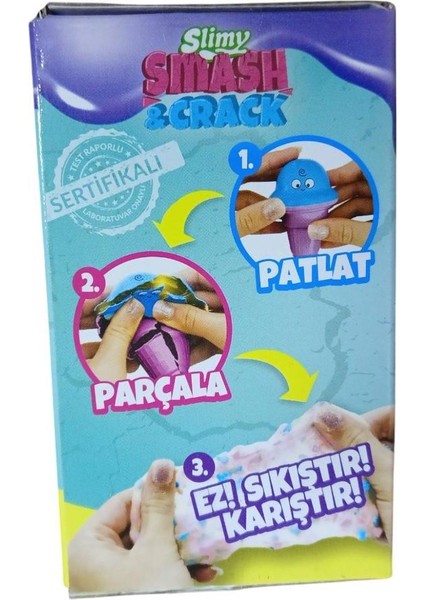 Patlat Pop-It 55 gr - Mavi Kase Dondurma Slime