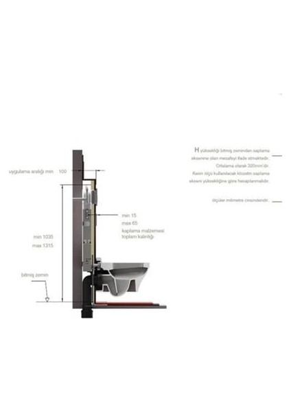 Tuğla Duvar Metal Iç Ayaklı 2/6 Lt 8,5 cm
