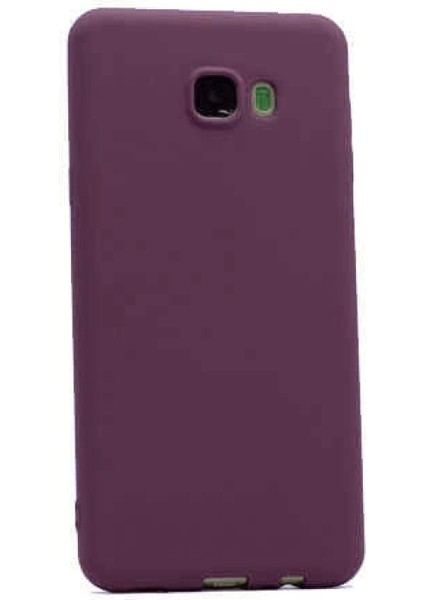 Marsilyan Samsung Galaxy C7 Kılıf Premier Silikon Kapak