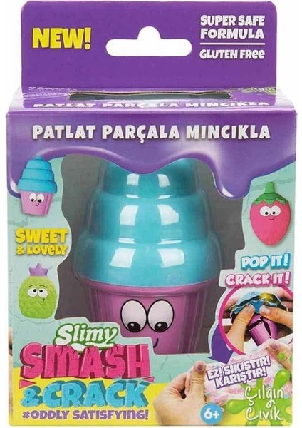 Patlat Pop-It 55 gr - Mor Kase Dondurma Slime