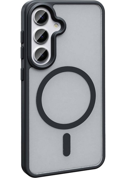 Galaxy S24 Plus Kılıf Magsafe Şarj Özellikli Mat Arka Yüzey Sio Kapak fırsatları