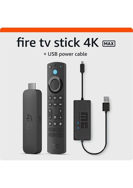 Fire Tv Stick 4K Max Medya Oynatıcı | Wi-Fi 6e | Alexa Sesli Kumanda | 2023