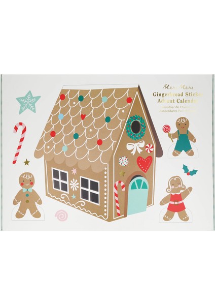 - Gingerbread Sticker Advent Calendar