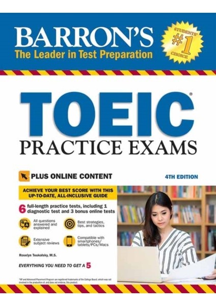 Toeıc Practice Exams (Barron's Toeıc Practice Exams) - Lin Lougheed