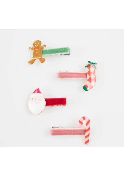 - Jolly Christmas Saç Tokaları - 8 Adet fırsatları