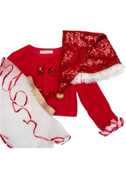 - Santa's Little Helper Kostüm / 3-4 Yaş