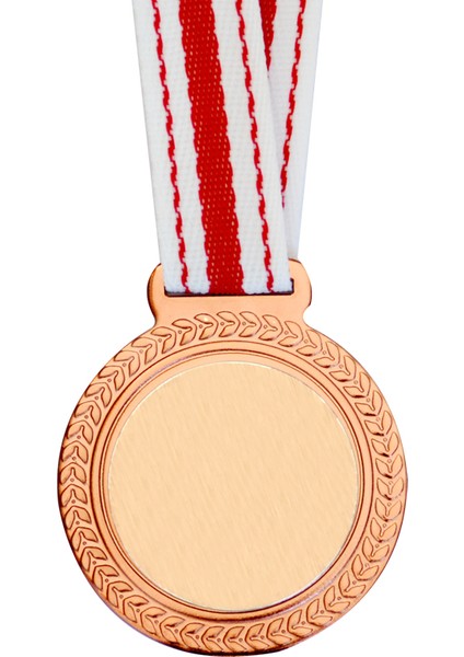 5 Adet Bronz Boş - Baskısız Madalya