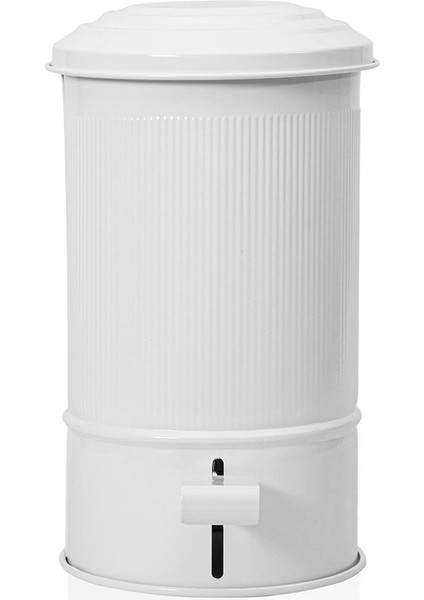 Stripe Mutfak ve Banyo Çöp Kovası Beyaz 5 Lt