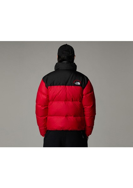 M 1996 Retro Nuptse Erkek Outdoor Montu NF0A3C8D7GO1 Kırmızı fırsatları