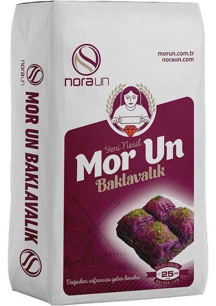 Mor Un Baklavalık 25 kg (Vegan)