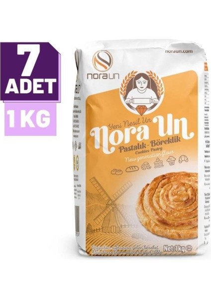 Pastalık Böreklik Un 1 kg 7 Adet